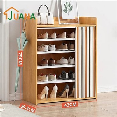 Bucket-kenkäkaappi laatikoilla